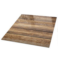 TISCHPLATTE 50x50 cm – Holzbretter - Grün, Glas (50/50/0.4cm) - Wallfluent