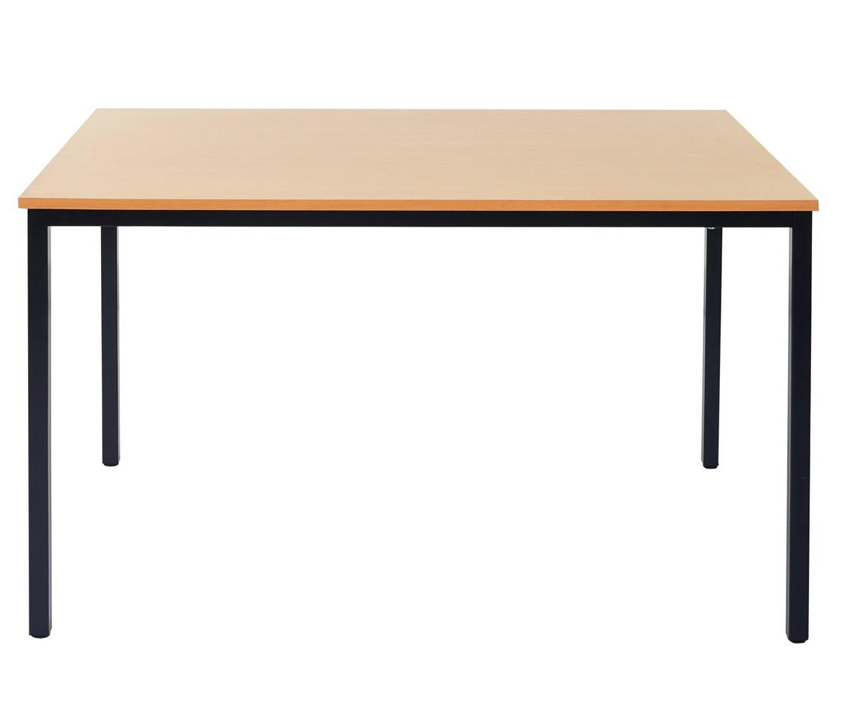 SCHREIBTISCH PETRILA eckig Buche Dekor - Buchefarben, Holzwerkstoff (80/120/75cm) - MCW
