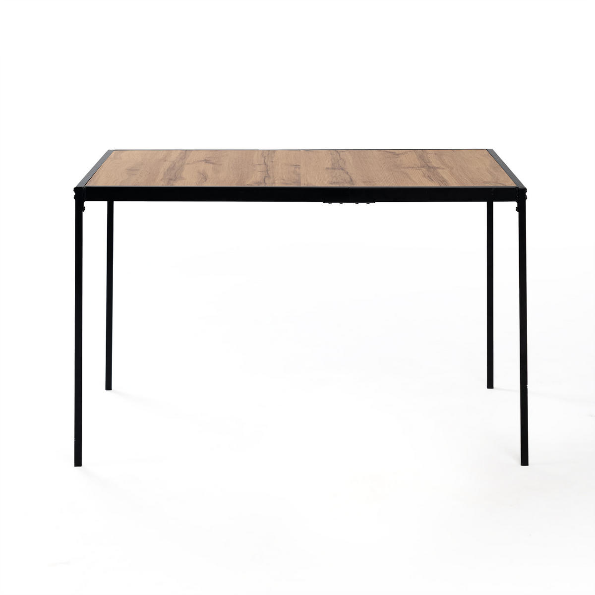 ESSTISCH 120/75/75 cm braun - Braun, Holz/Metall (120/75/75cm) - Urban Meuble