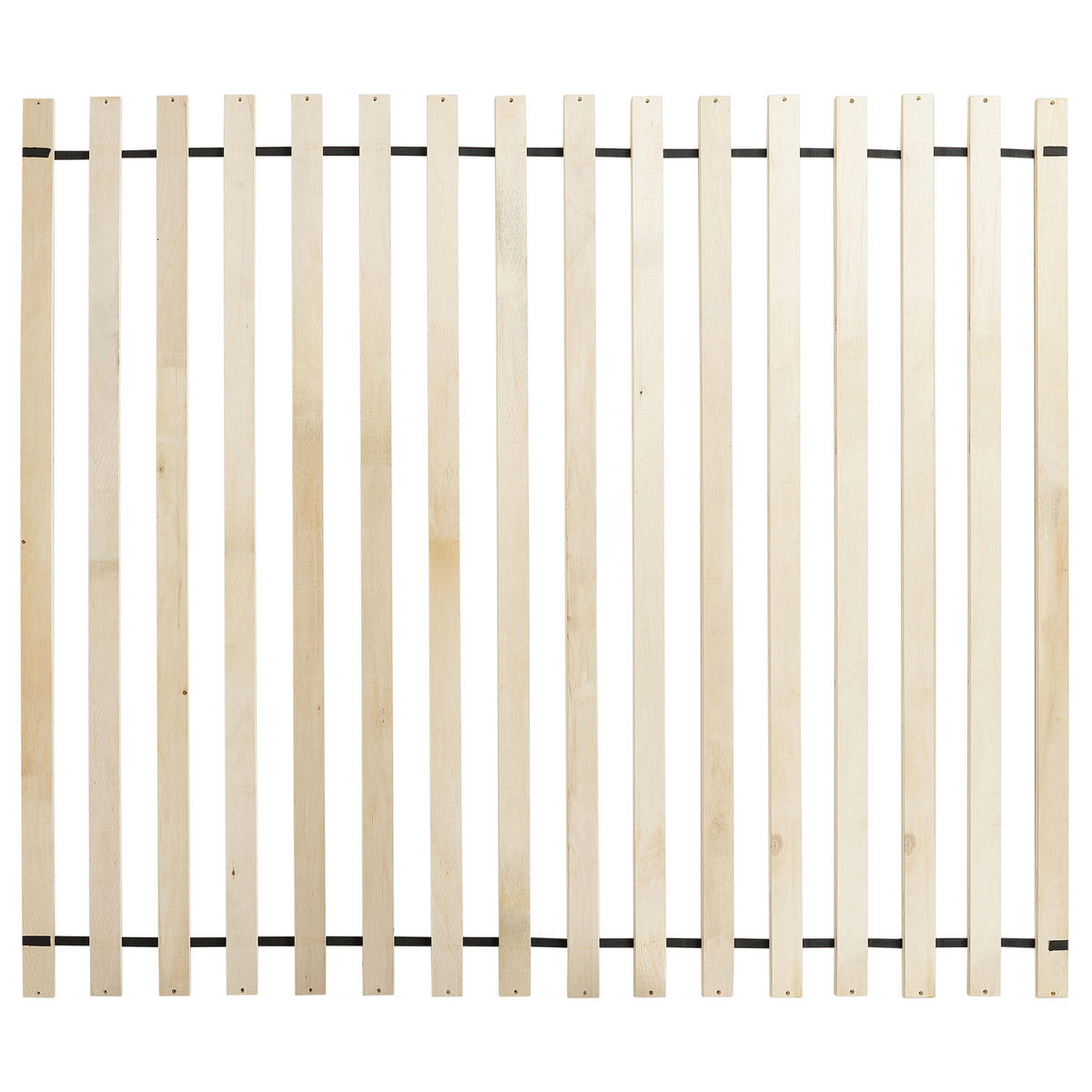 POLSTERBETT mit Lattenrost 160/200 cm Weiß Linards - Creme, Textil (160/200cm) - Beliani