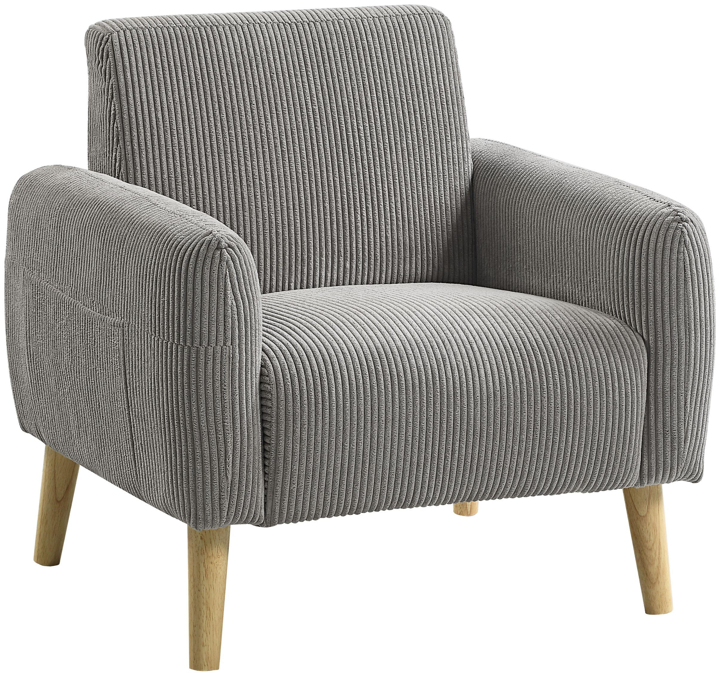 Atlantic home collection Sessel Grau 83x83x75 cm