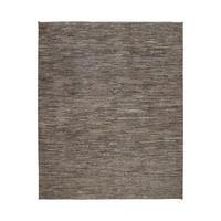 GABBEH-TEPPICH handgeknüpft Grau 195/159 cm Schurwolle - Grau, Textil (159/195cm) - Looma