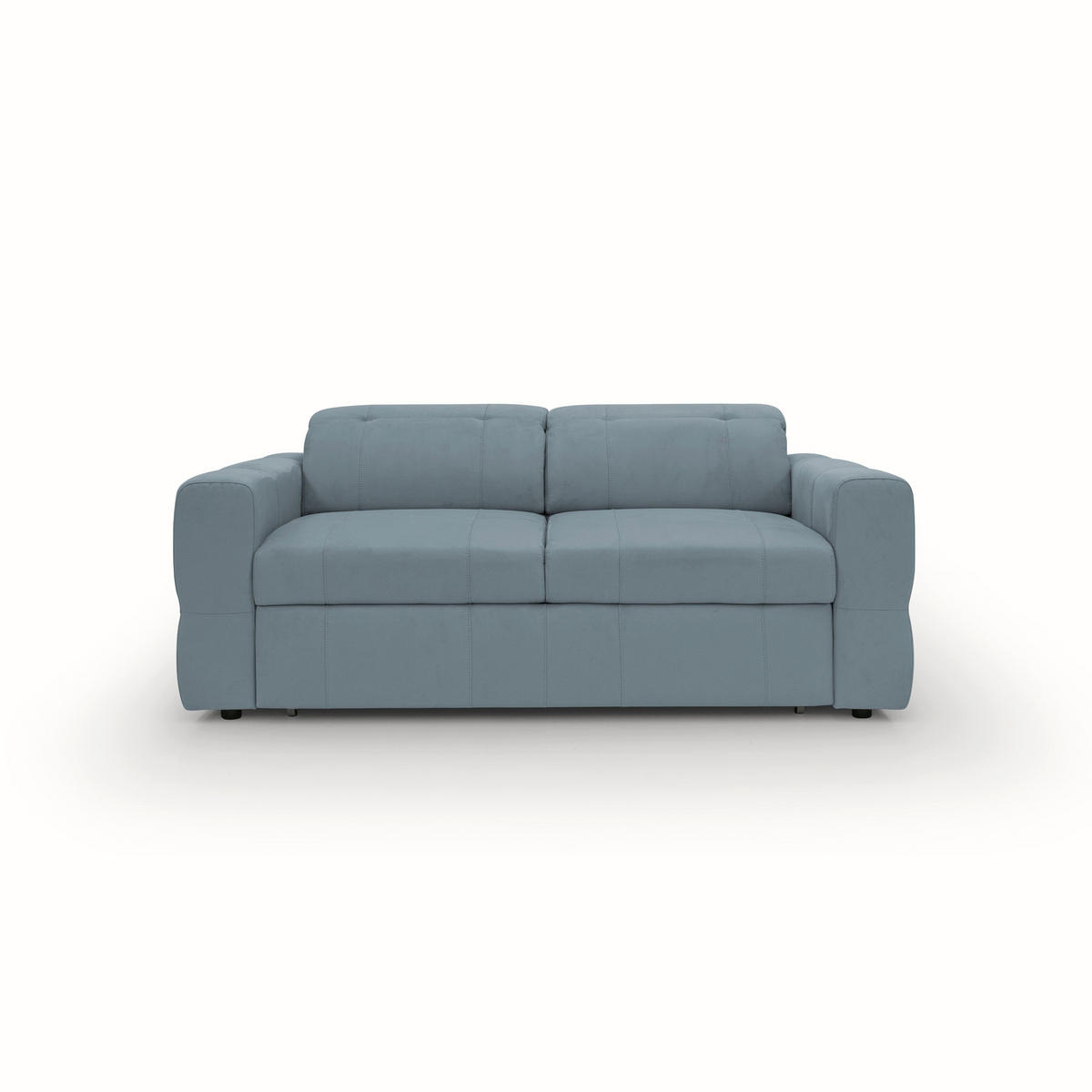 SCHLAFSOFA Kronos - Hellblau, Textil (173/80/97cm) - Divani.store