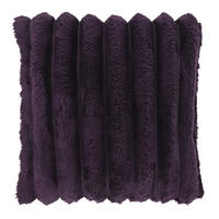 DEKOKISSEN Romee Violett 50/50/8 cm - Lila, Textil (50/50cm) - Unique Living