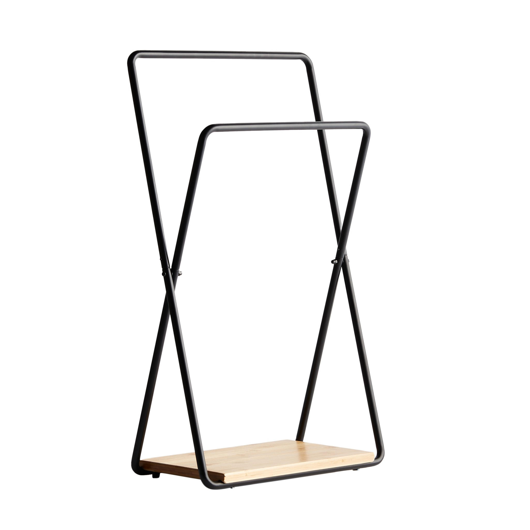 HALTERUNG Zenos - Schwarz, Metall (50/82/24.5cm) - home&you
