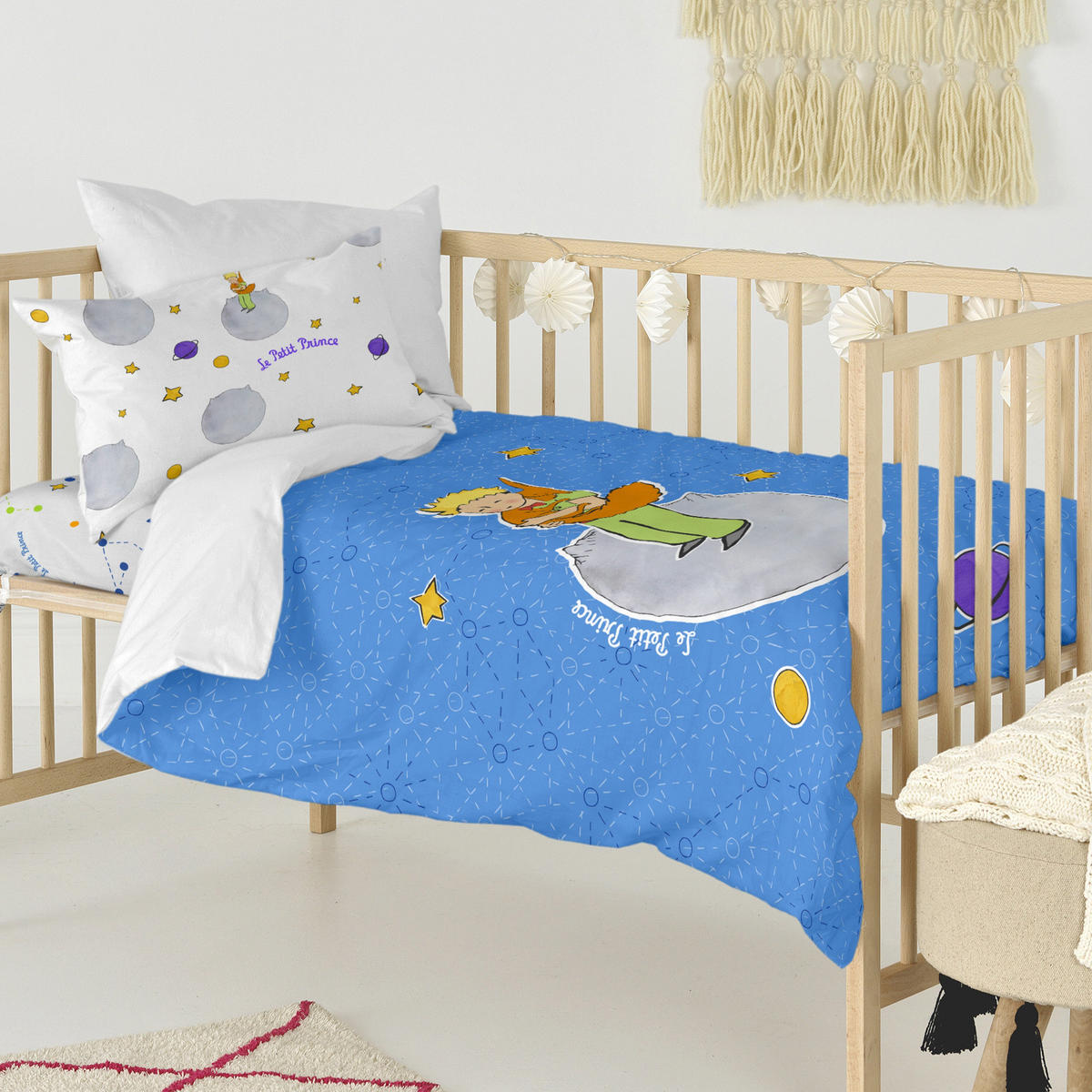 BETTBEZUG 2er-Set teiliges accolade 115x145 cm (kinderbett) mehrfarbig - Multicolor, Textil (115/145cm) - Happy Friday