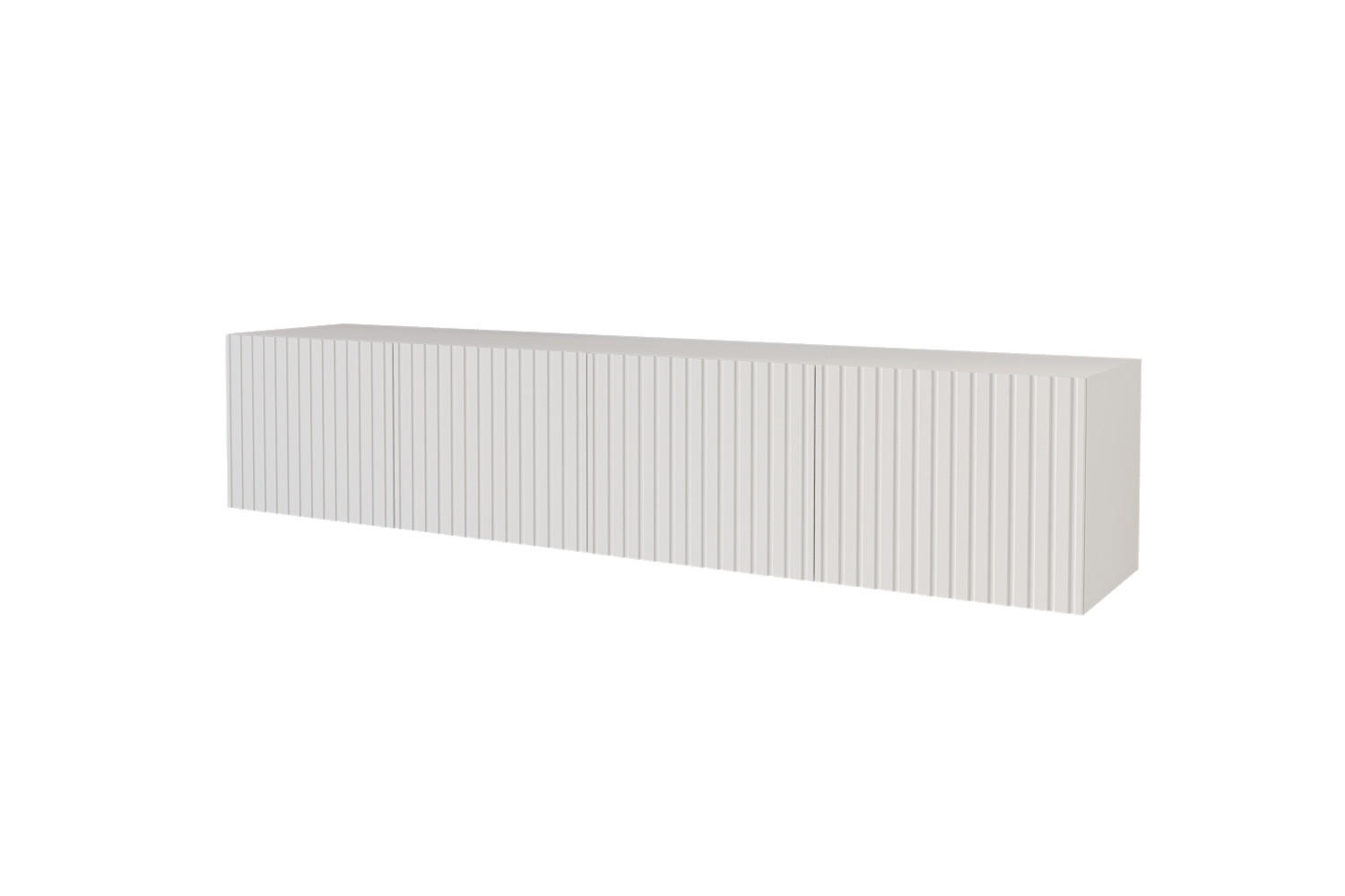 ALTDECOR NÍZKÁ KOMODA KITO-W 2x100x40x40 cm – bílá