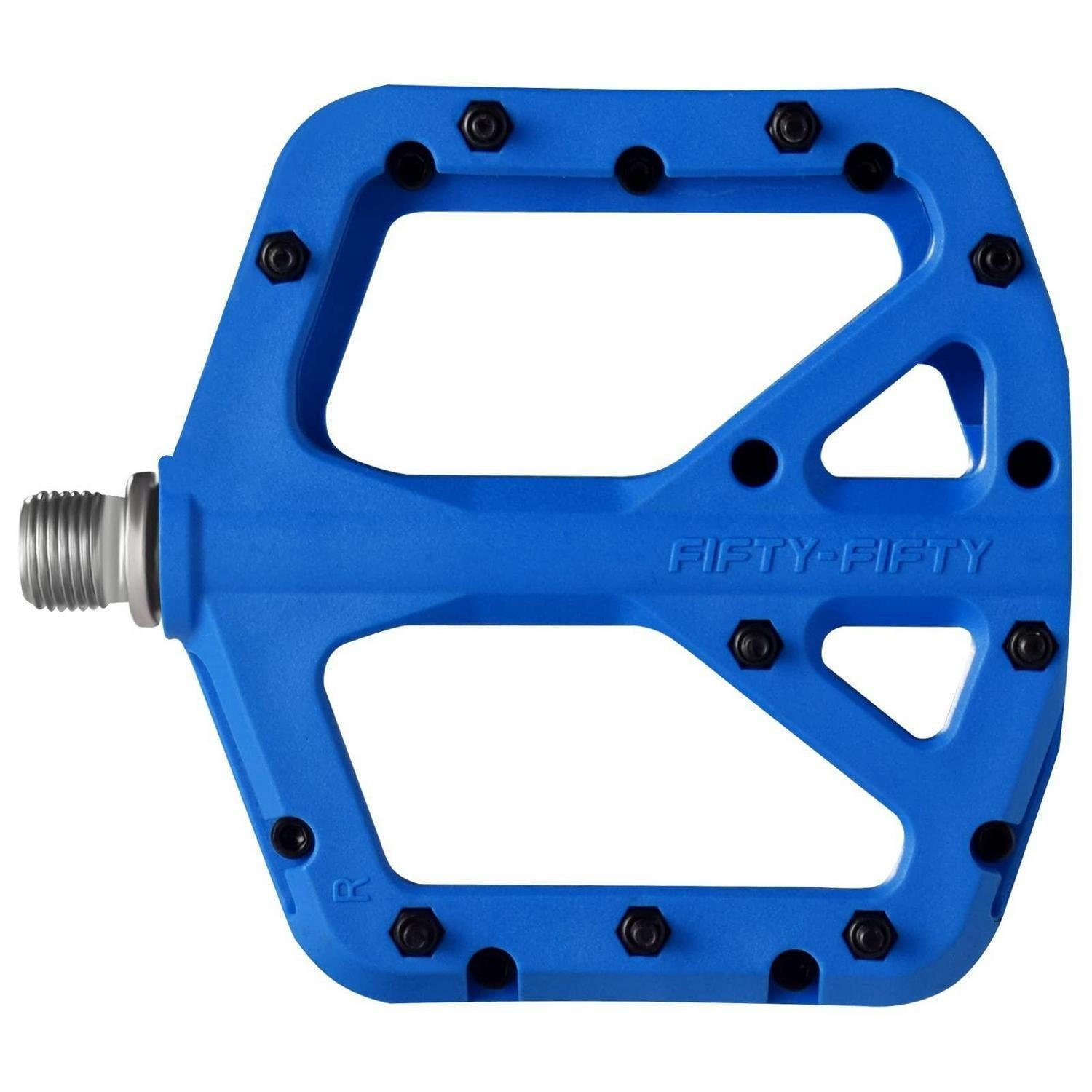FAHRRADPEDALE Nylon Composite Blau 9/16 Zoll - Blau, Kunststoff (10.4/1.5/10.6cm)