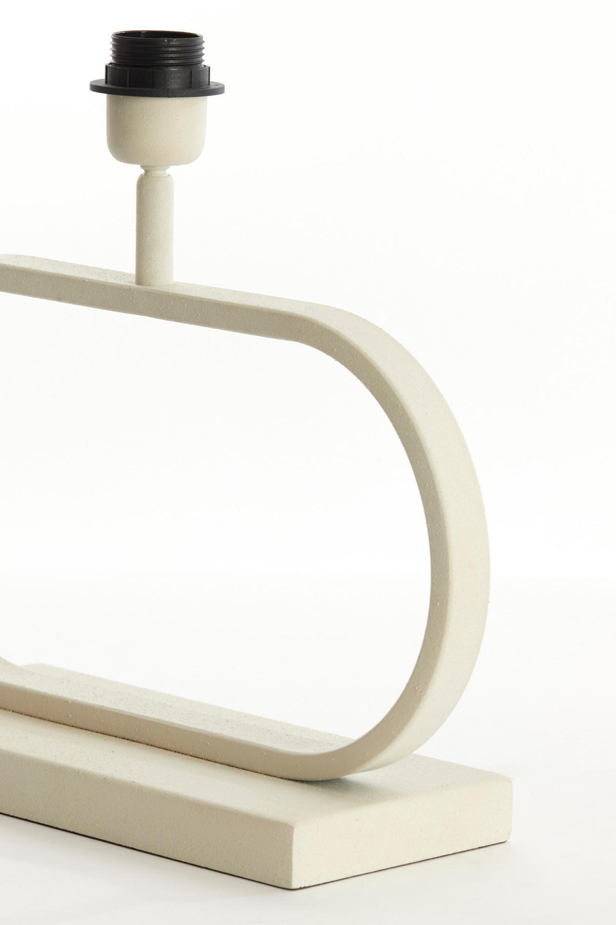 LAMPENFUSS Jamiro Weiß 47/13/29 cm - Weiß, Metall (47/13/29cm) - Light & Living