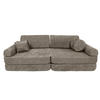 KINDERSOFA, Boucle, Bräunliches Beige - Beige, Textil (160/24/80cm) - MeowBaby