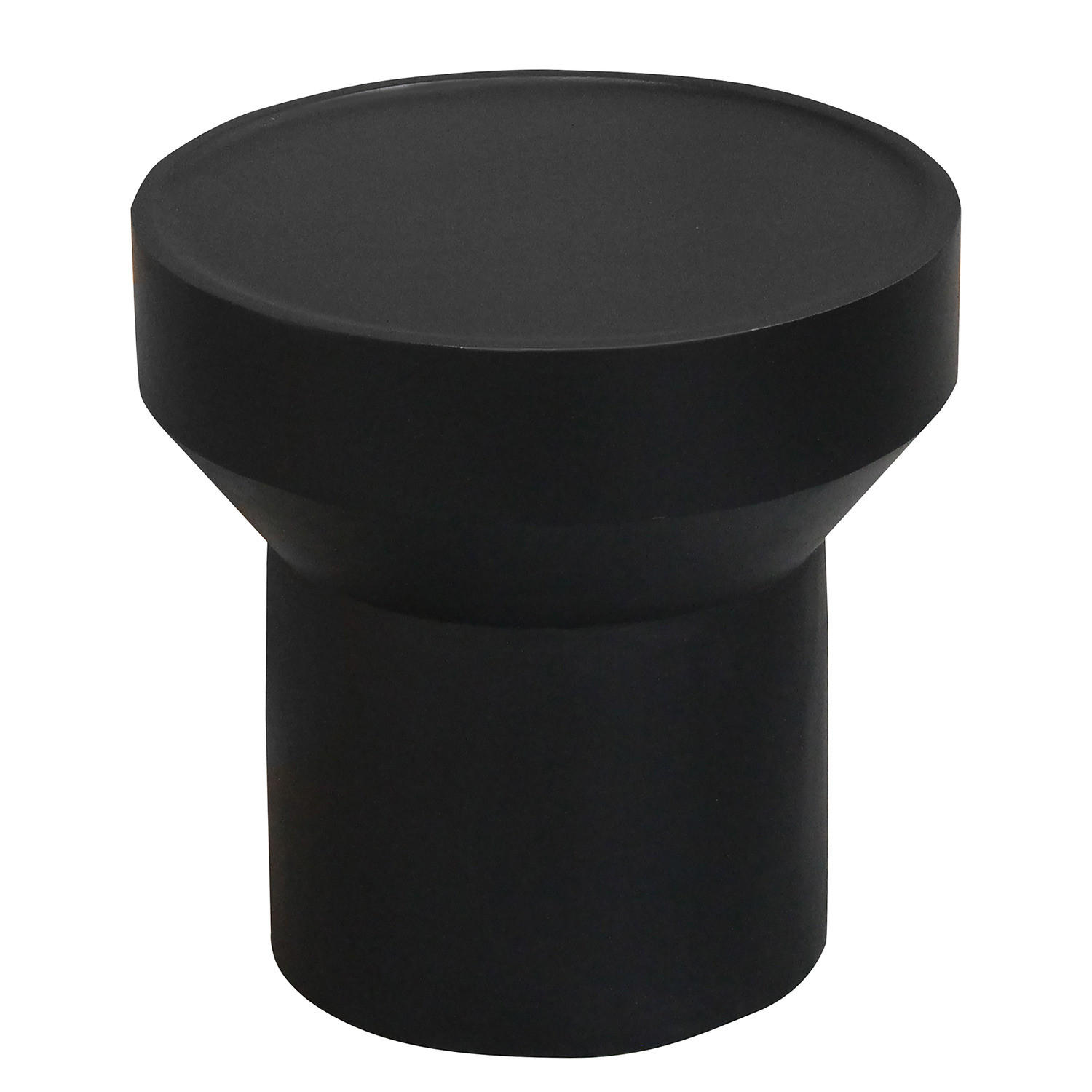 MASSIVER BEISTELLTISCH - Mango massiv - Schwarz, Holz (50/50/50cm) - home24