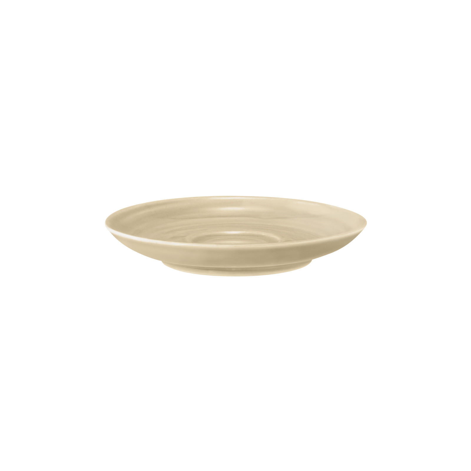 ESPRESSOUNTERTASSEN Terra Sandbeige ø 12 cm 6er Set - Beige, Keramik (12cm) - Seltmann Weiden