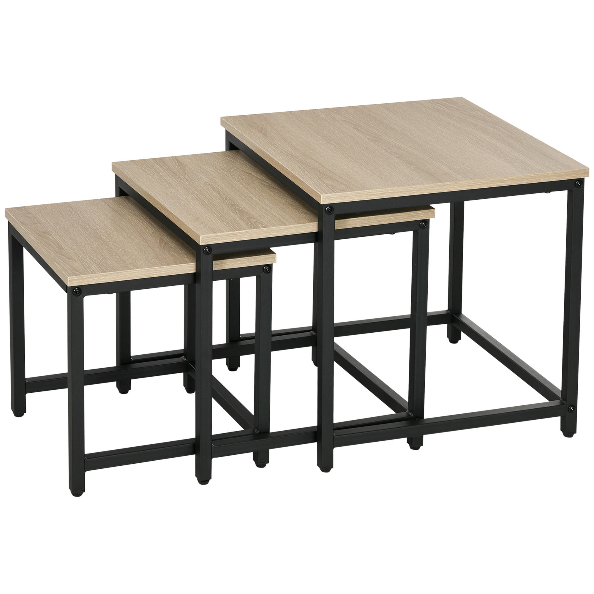 ComfortXL Couchtisch Natur 45x44x45 cm