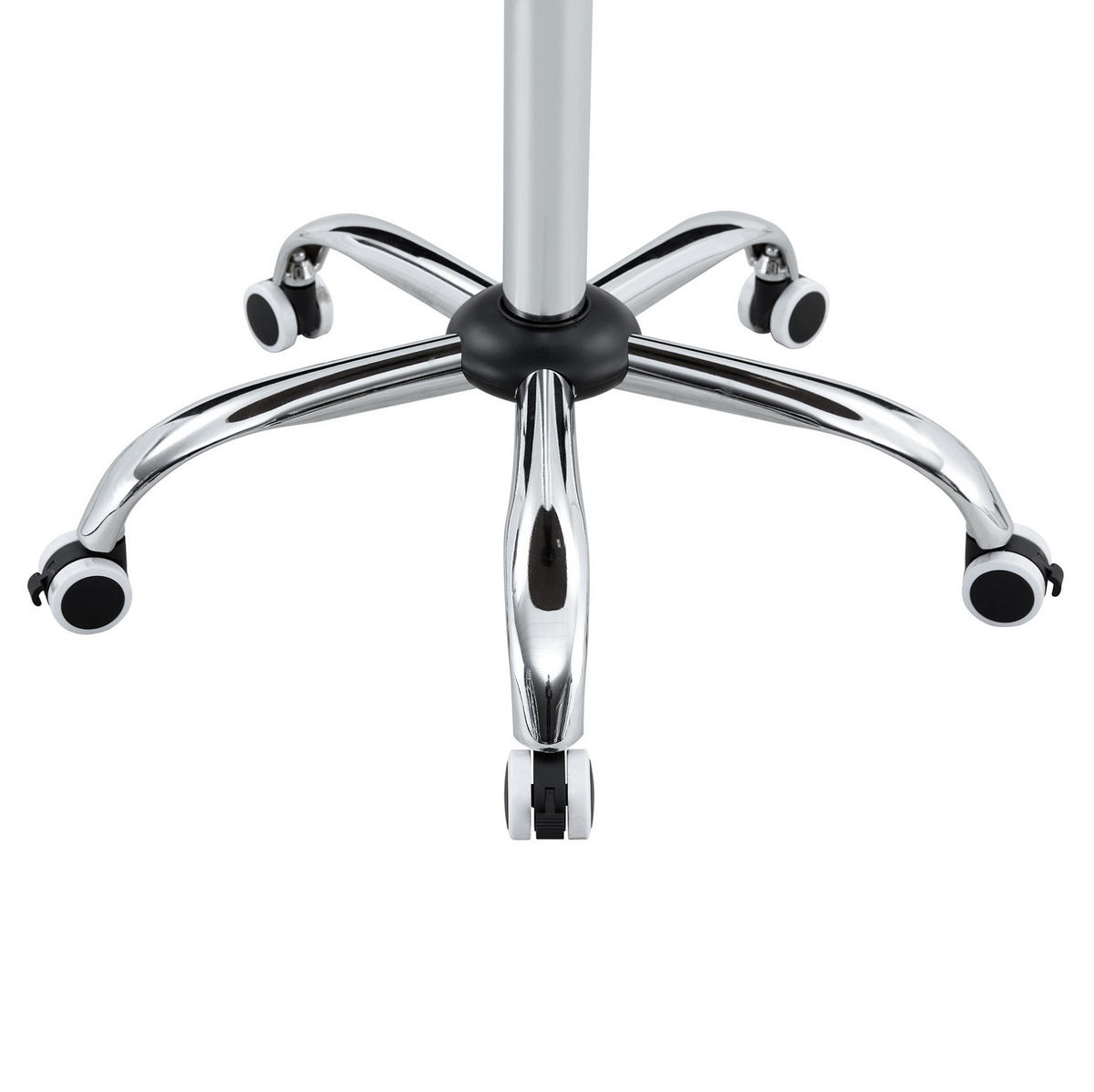 BEISTELLTISCH mit Rollen 70 cm, höhenverstellbar in Nussbaum-Optik - Walnussfarben, Holzwerkstoff (70/70/73.5cm) - BEAOK