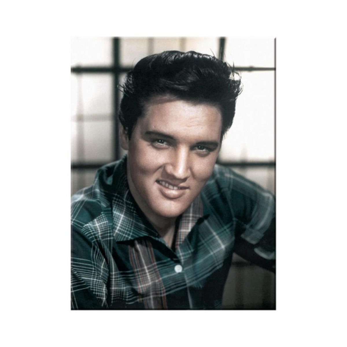 MAGNET 6/8 cm Celebrities Elvis In Color - Multicolor, Metall (6/8/0.1cm) - Nostalgic-Art