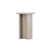 BEISTELLTISCH MOLDE Beige 30x42x62 cm - Beige, Holzwerkstoff (42/30/62cm) - FURNLUX