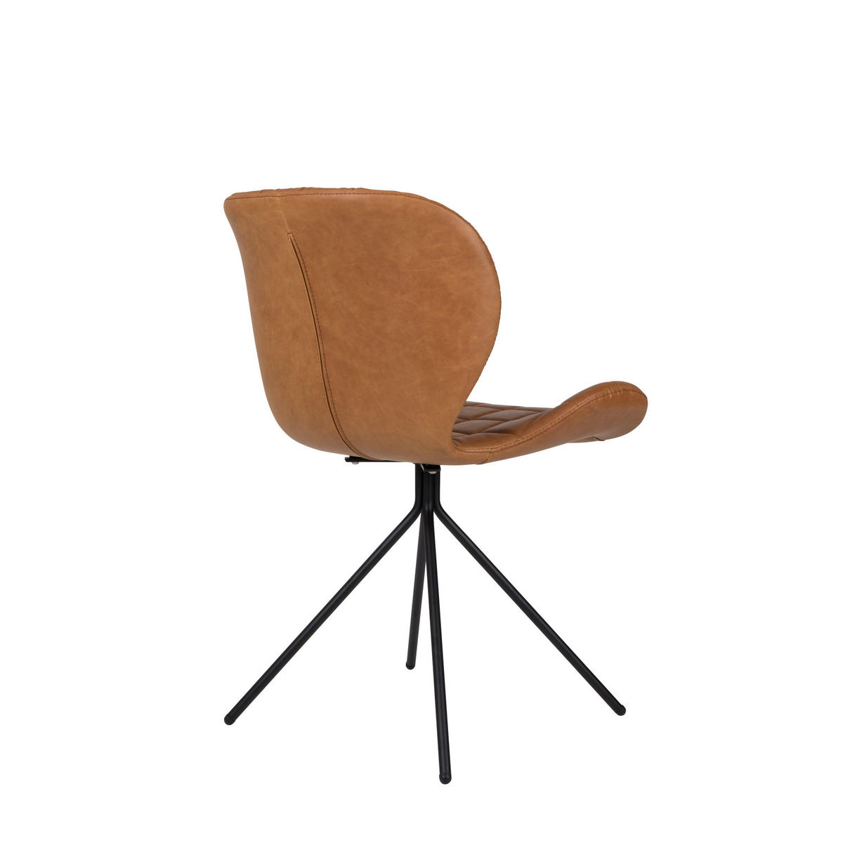 ESSZIMMERSTUHL OMG LL Braun - 2 er Set - Braun, Textil (51/79/59cm) - Zuiver
