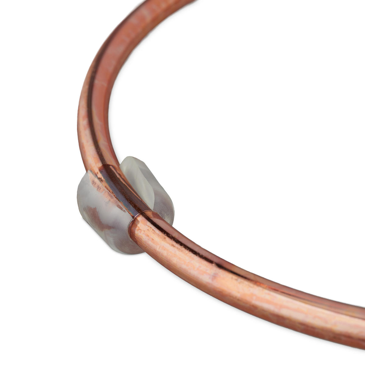 BANANENHALTER - Kupferfarben, Metall (17/33/17cm) - Relaxdays