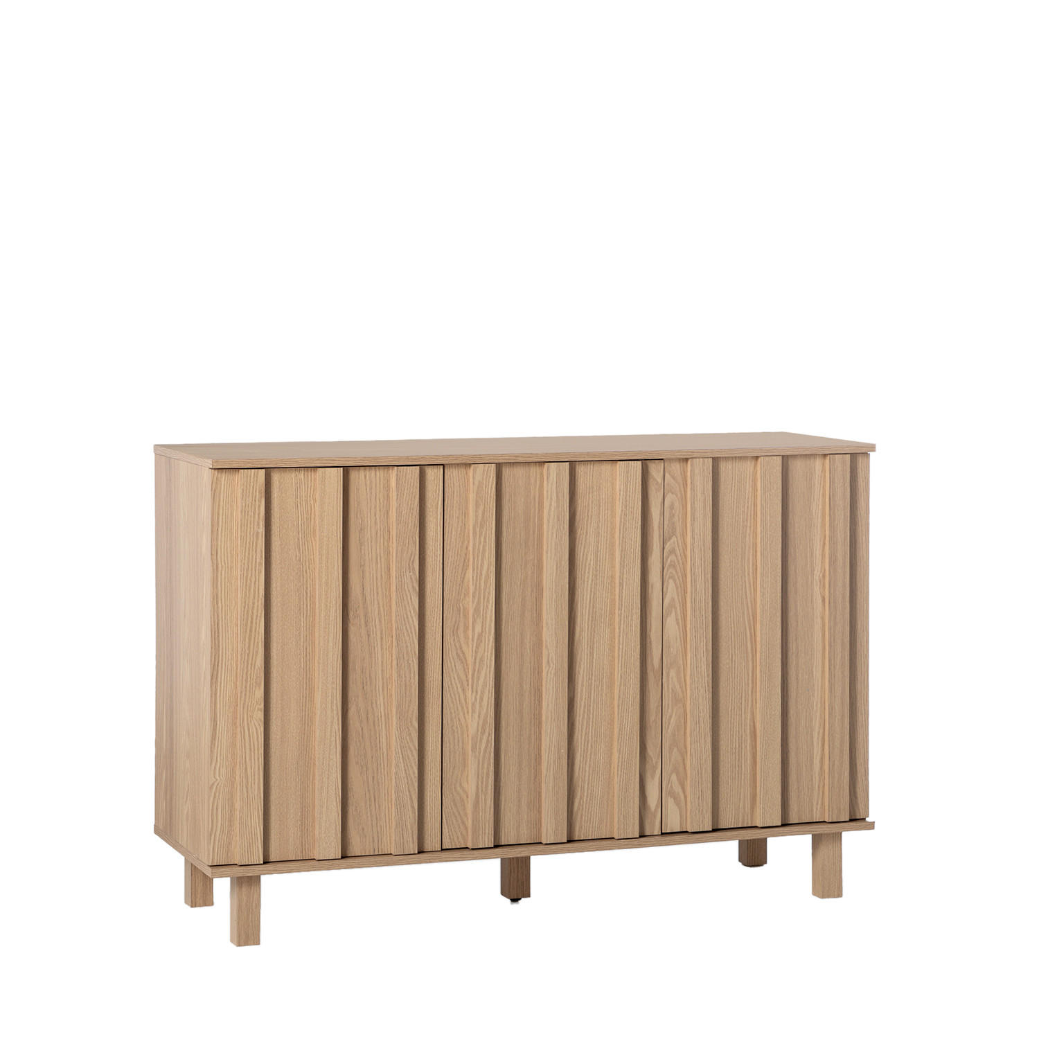 ANRICHTE NIEDRIGE Otto Natürlich 120 cm x 80 cm - Naturfarben, Holzwerkstoff (120/80/40cm) - Klast Home