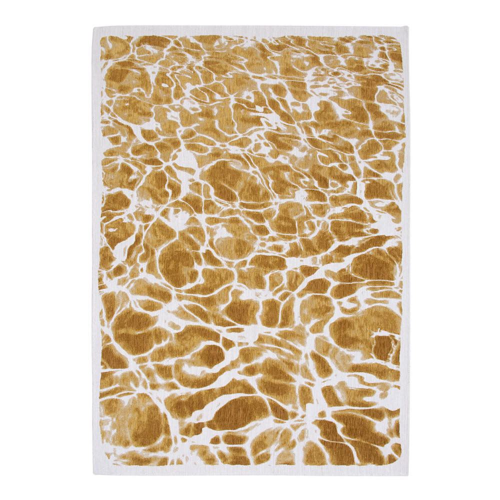 TEPPICH Saffron Meditation 140/200 cm - Gelb, Textil (140/200cm) - Louis De Poortere