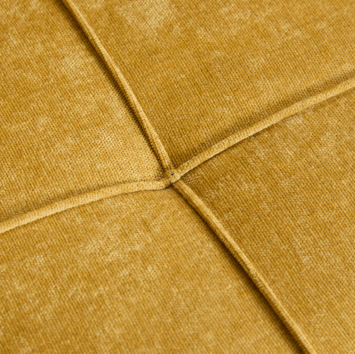 SCHLAFSESSEL 167/79/83 cm senfgelb aus Chenille mit Stauraum - Currygelb, Textil (79/83/167cm) - OKWISH