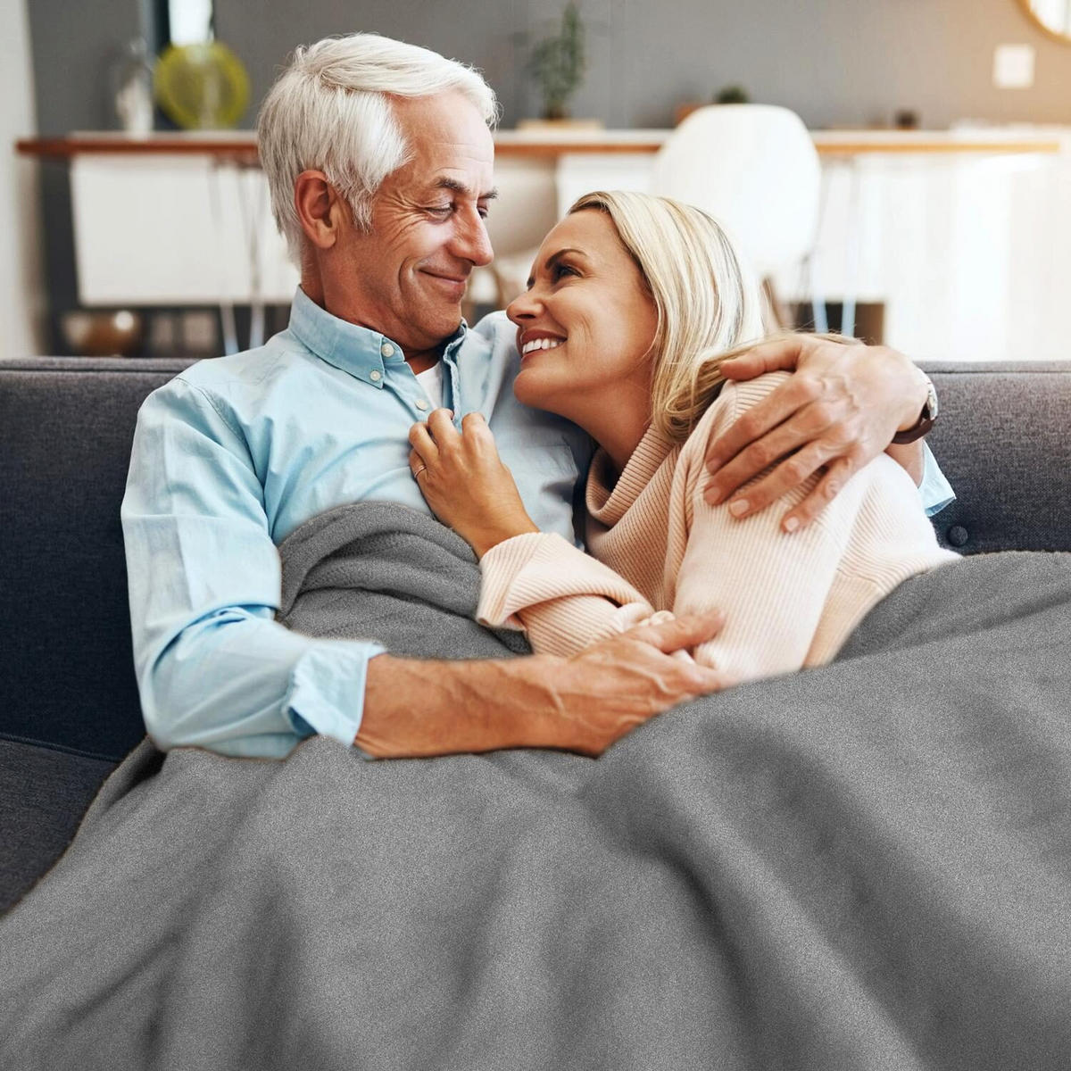 BETTDECKE Smart 150x200 cm - Weiß, Textil (150/200cm) - Sleezzz