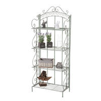 STANDREGAL Anton antik-grün - Grün, Metall (61/153/33cm) - TPFGarden