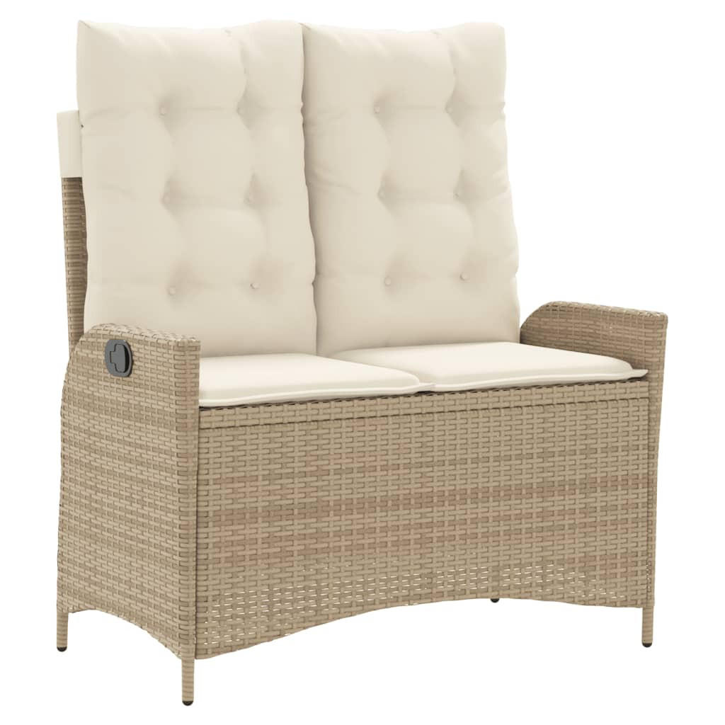 furnicato Gartenbank Beige 104x93x59 cm