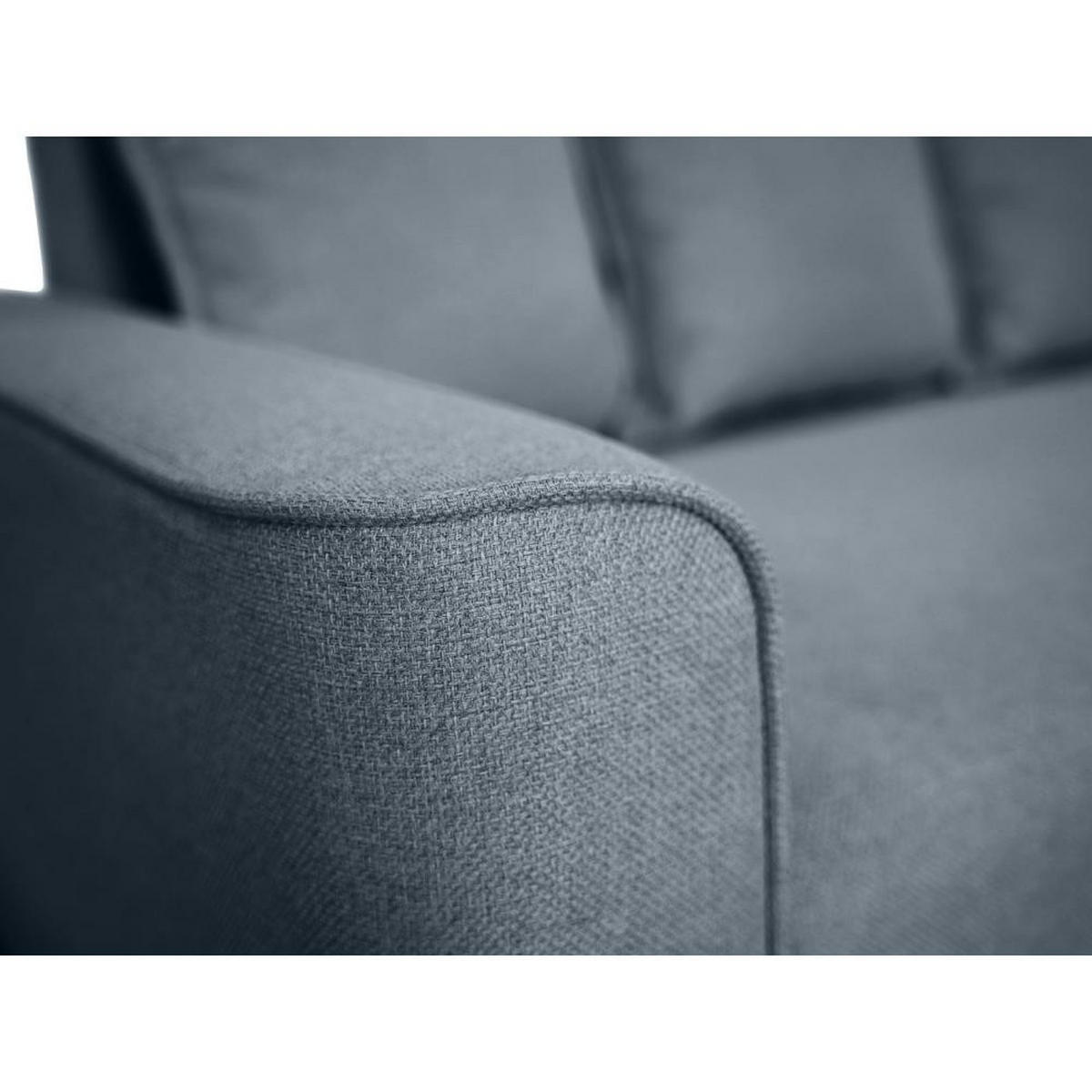 ECKSCHLAFSOFA Willow blau - Blau, Textil (225/150cm) - Beautysofa