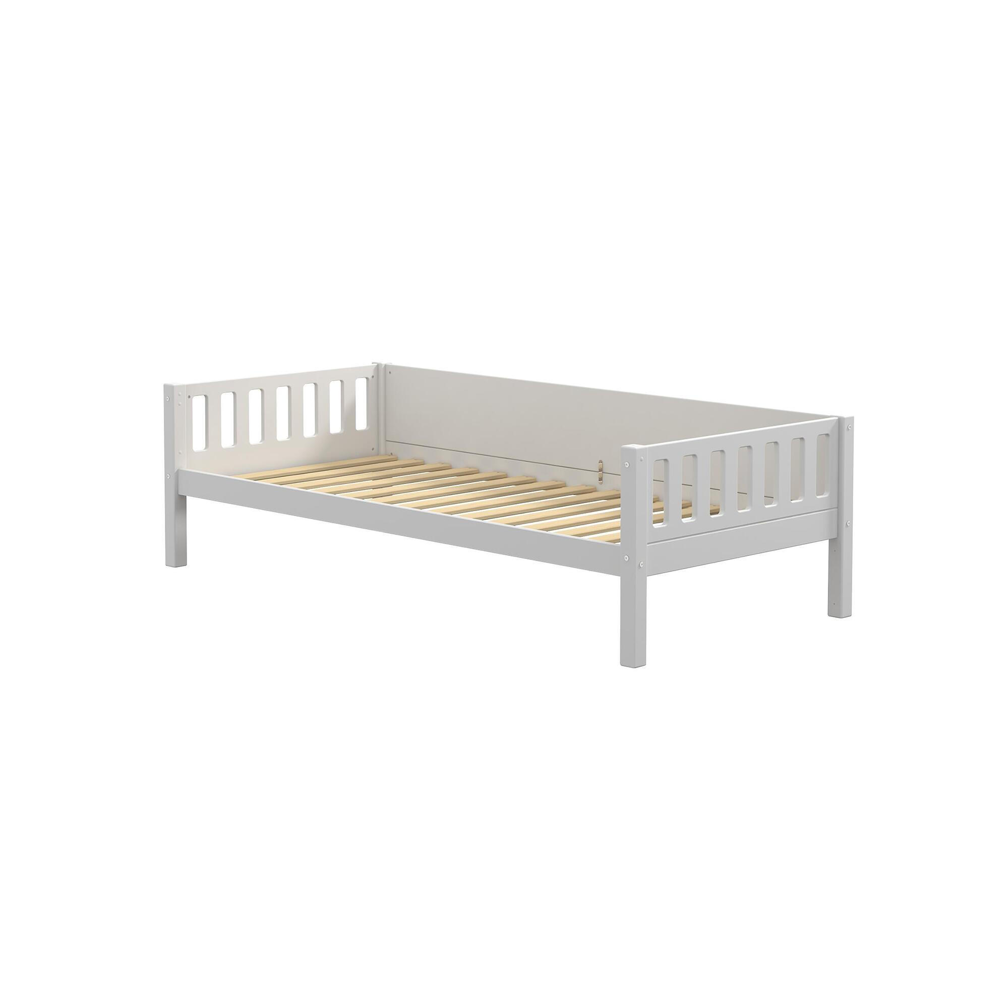 KINDERBETT VIGGO Weiß 208x98x61 cm - Weiß, Holz - FURNLUX