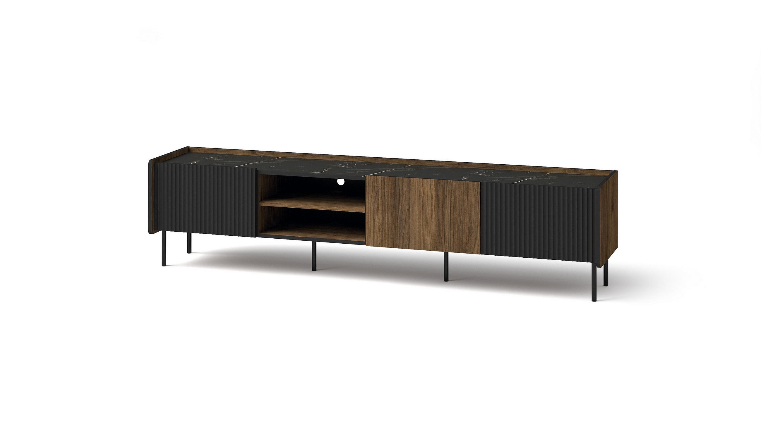 Masseno Lowboard Braun 200x47.1x40 cm