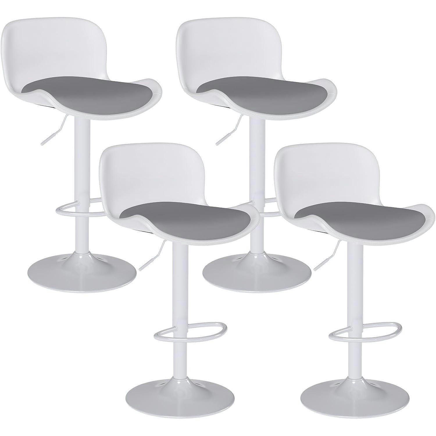 XXXLutz Barhocker Weiß 48x97x45 cm