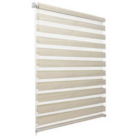 DOPPELROLLO SolDecor DL2 120x150cm Leinen - Beige, Kunststoff (120/150cm) - Sol Royal