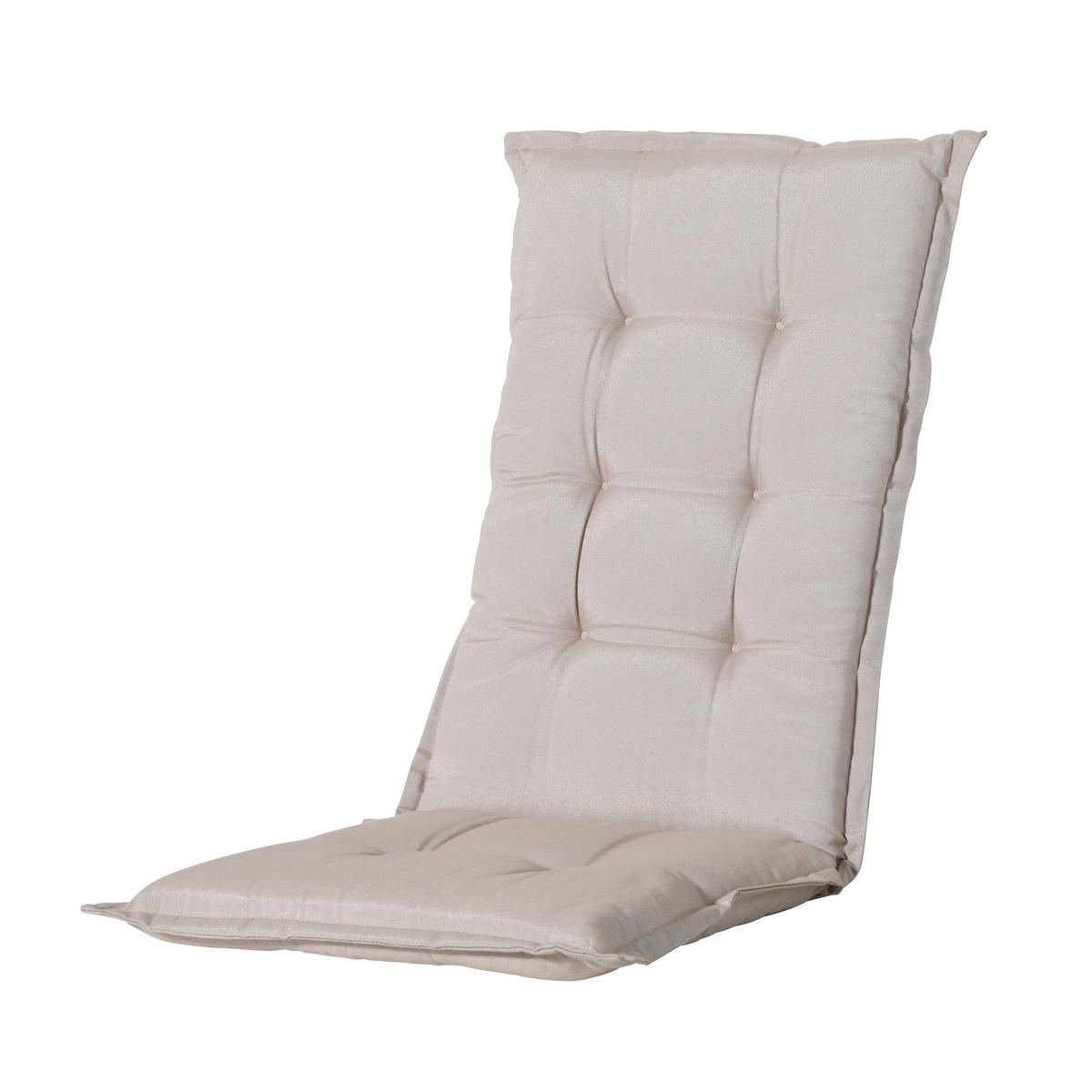 GARTENSTUHLKISSEN Panama 123/50 cm 4er-Set - Beige, Textil (50/7/123cm) - Madison