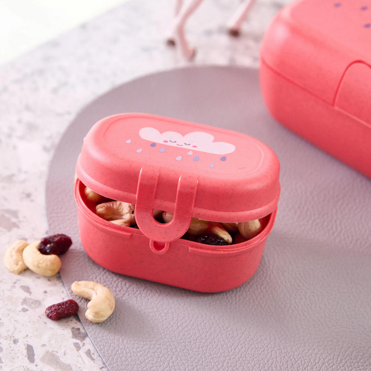 SNACKBOX Pascal Mini Dreams - Rot, Kunststoff (7/5.2/9.6cm)