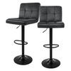 BARHOCKER Samt grau 2er Set - Grau, Metall (50/112/45cm) - ML-DESIGN