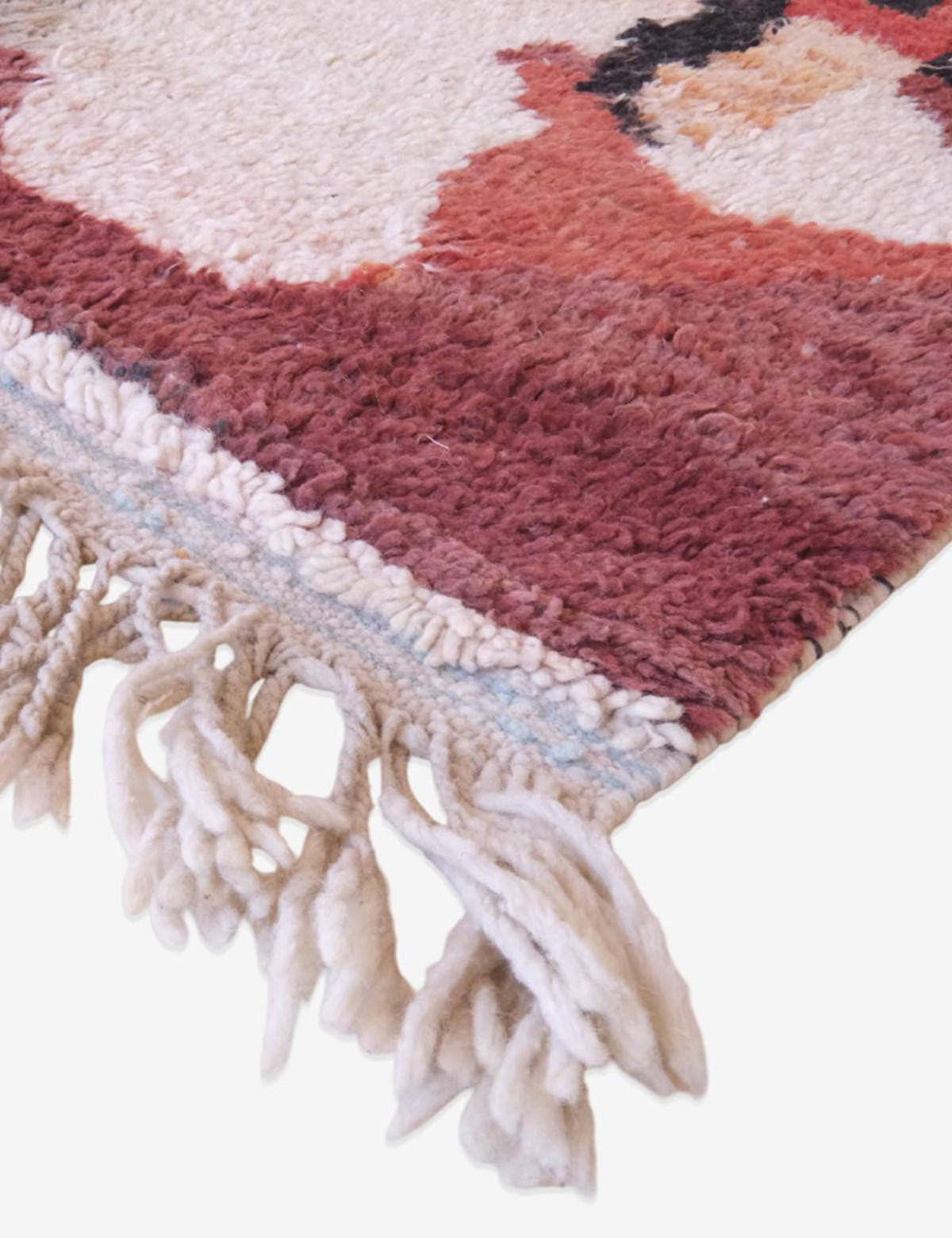BERBERTEPPICH abstrakt und raffiniert aus Wolle 140x 200 cm - Multicolor, Naturmaterialien (140/200cm) - AFK Living