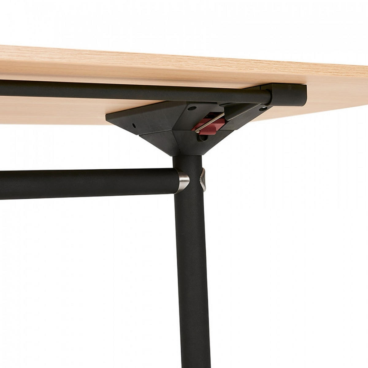 SCHREIBTISCH Beige 140x70x73 cm - Beige/Schwarz, Holz/Metall (140/70/73cm) - AlterEgo