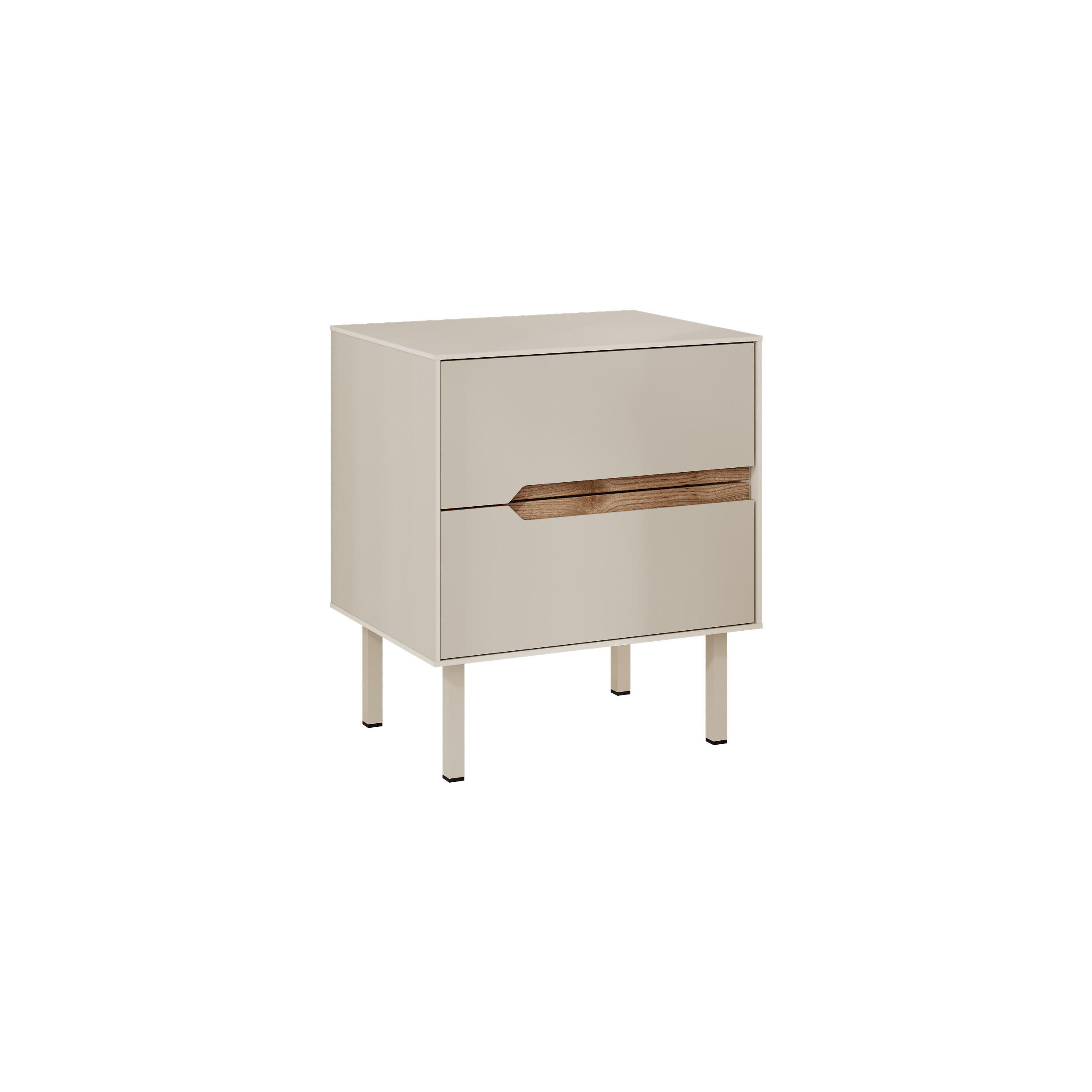 Decortie Nachttisch Sand 45x52.5x35 cm