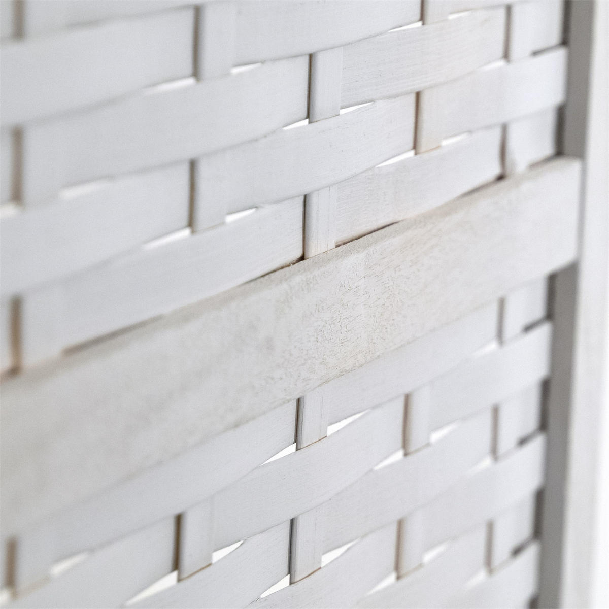 RAUMTEILER Bambu 3-tlg. Bambus Holz grau - Grau, Holz (120/170/3cm) - DESIGN DELIGHTS