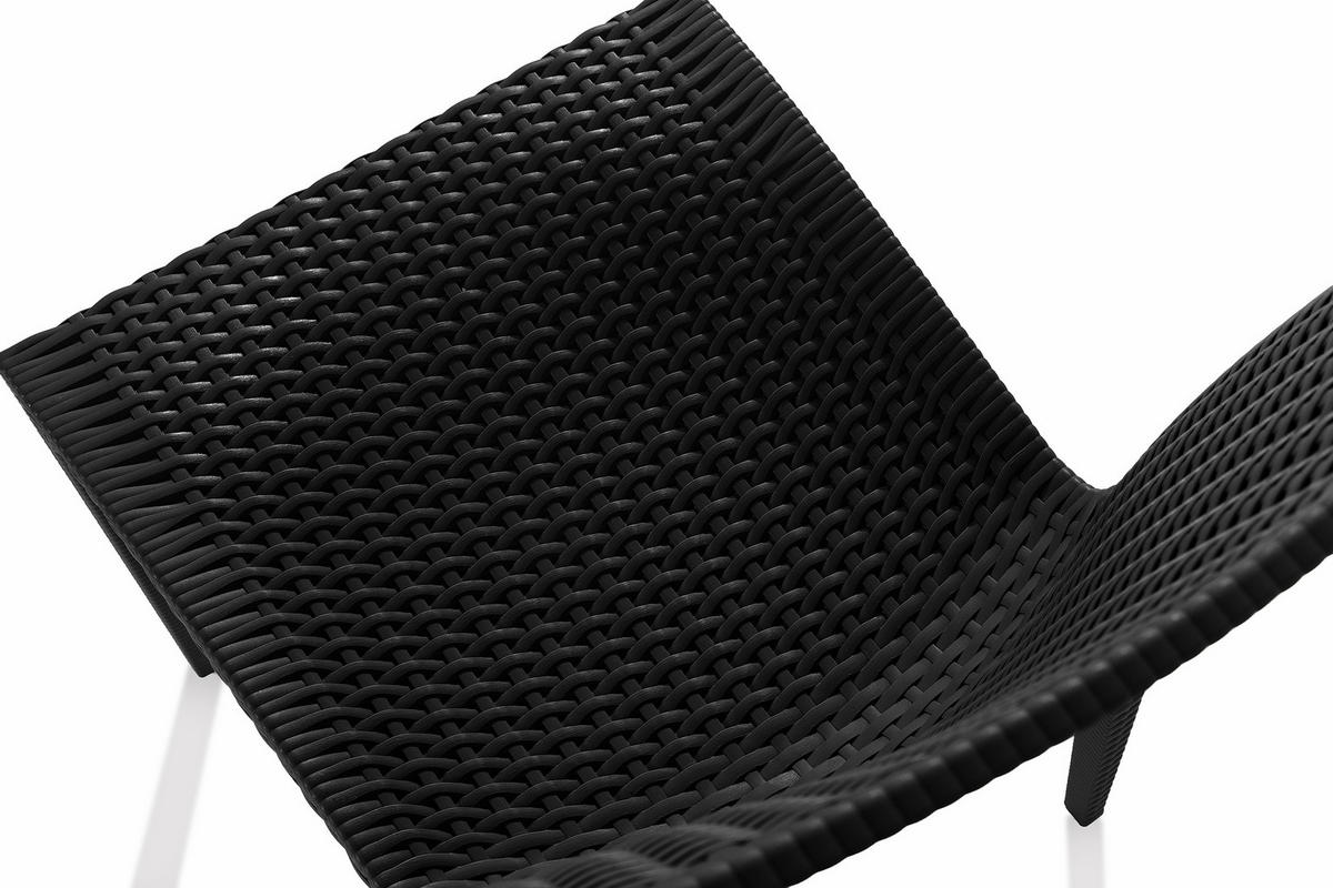 GARTENSTUHL ETULI 2-tlg, Anthrazit - Anthrazit, Kunststoff (48/88/50cm) - KONSIMO®