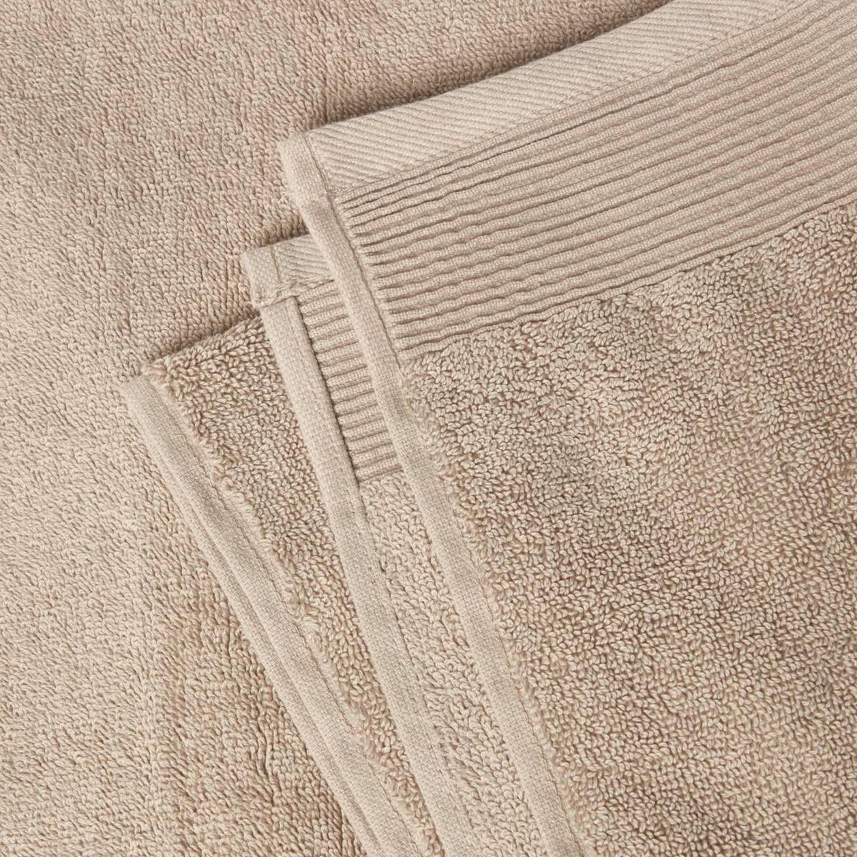 SEIFTUCH Excellence 2er-Set beige 30/30 cm - Beige, Textil (30/30cm) - Homescapes