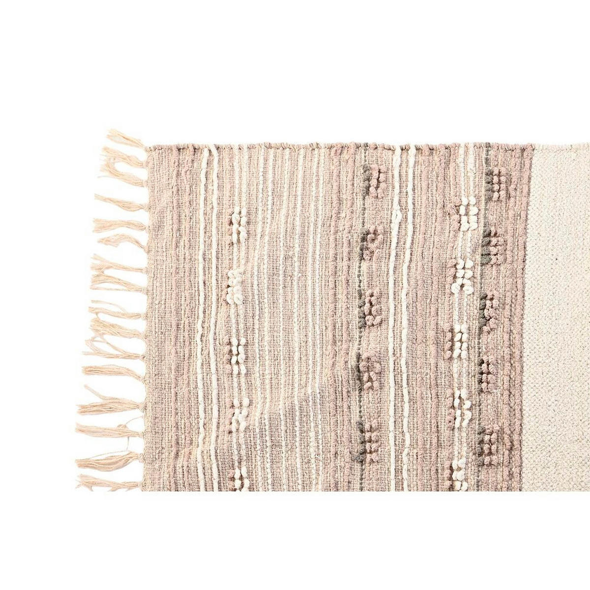 TEPPICH Randbereich Boho Polyester Baumwolle (120 x 180 cm) - Multicolor, Textil (120/180cm) - DKD Home Decor