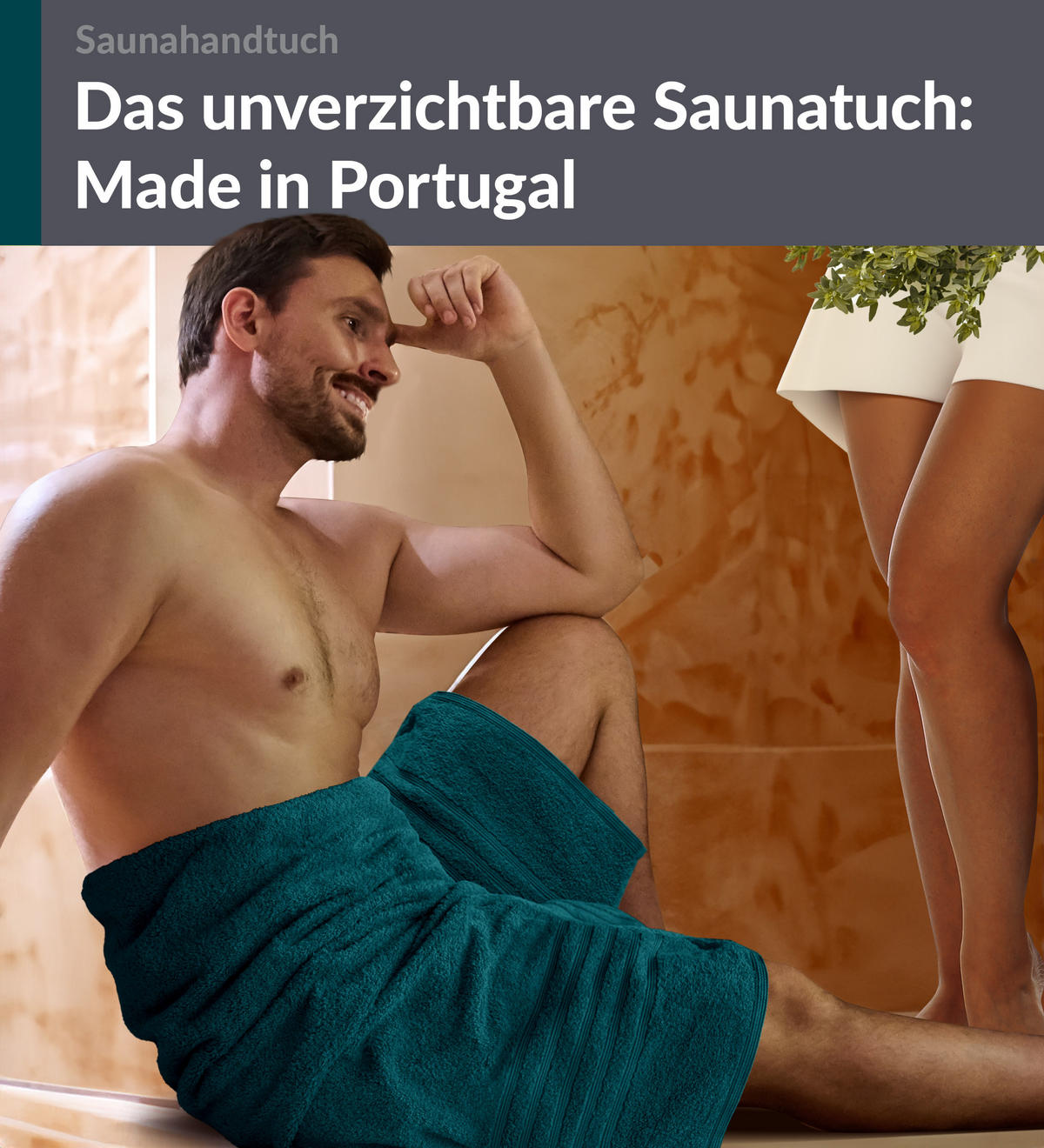 SAUNATUCH London Opal Grün 80x220 cm - Opal, Textil (80/220cm) - Lashuma