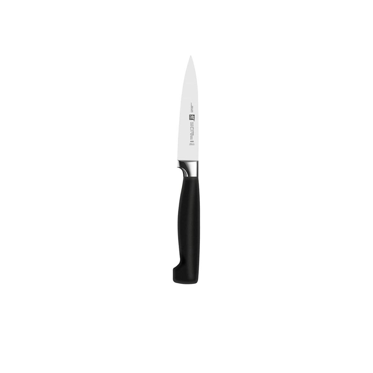 MESSERBLOCK Vier Sterne (6-tlg.) - Schwarz, Metall (25cm) - Zwilling