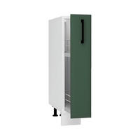 APOTHEKERSCHRANK D15CARGO - Arvion - Elegante Stauraum Idee - Grün, Holz/Metall (15/82/52.4cm) - ROYAL24_MARKT