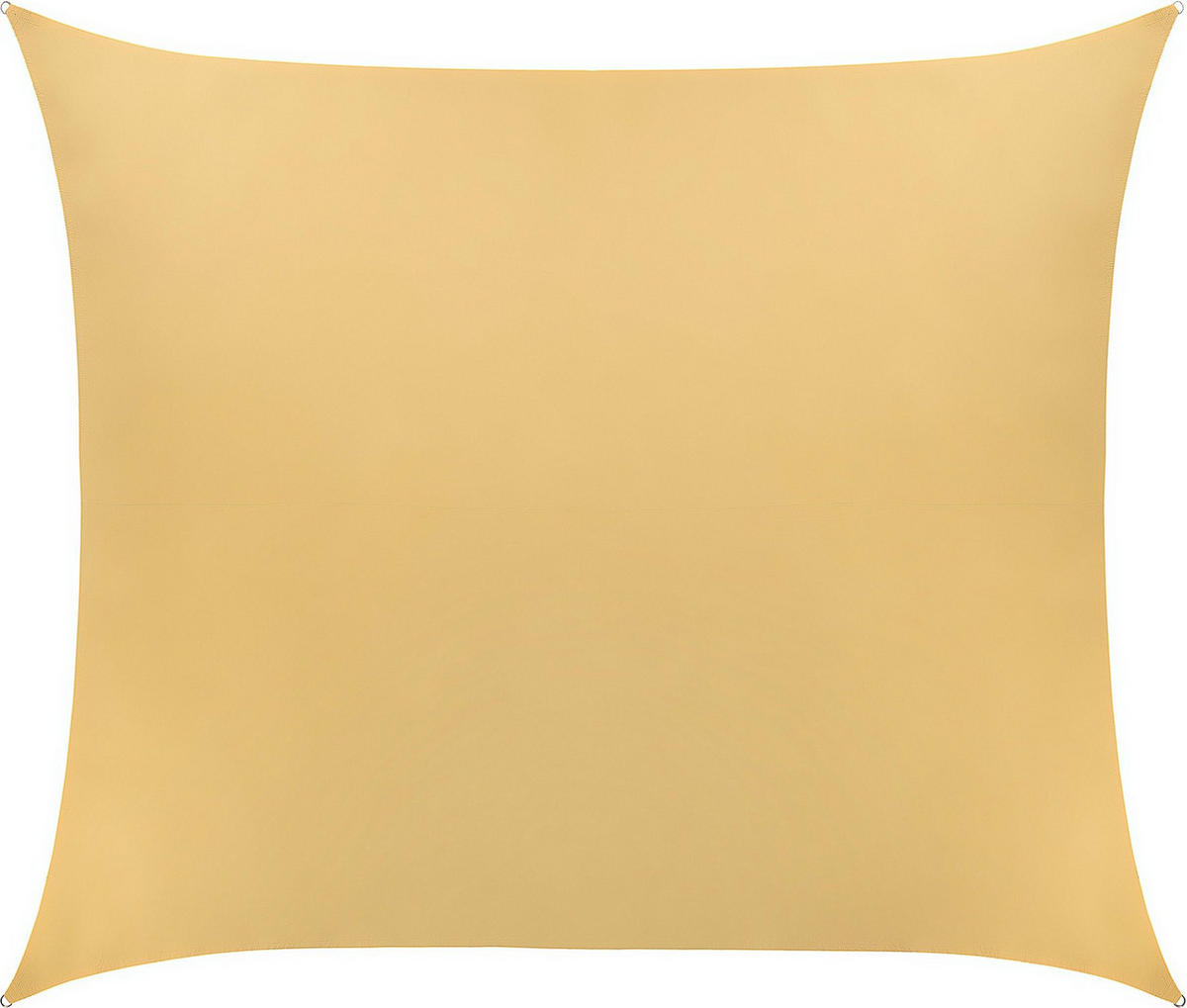 SONNENSEGEL mit UV Schutz, 4x3m - Beige, Textil (400/300cm) - Outtec