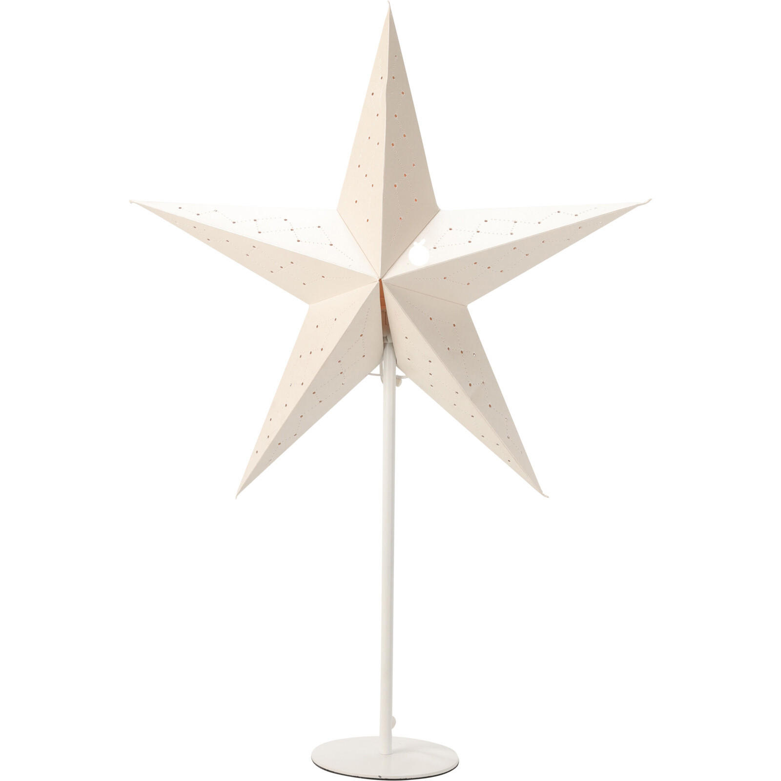 Home Styling Collection Deko-Stern Weiß 36x45x36 cm