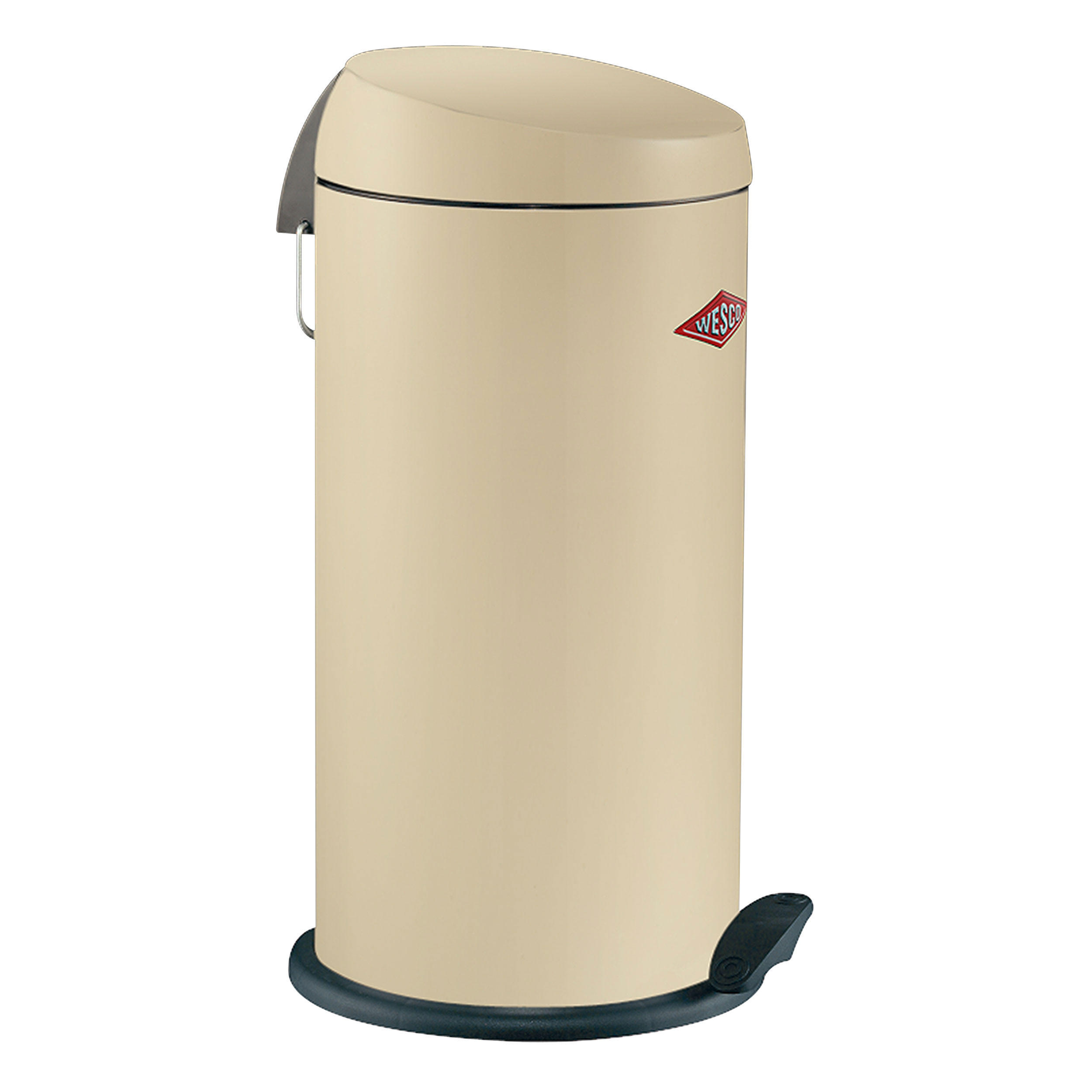 ABFALLSAMMLER Capboy Maxi Base Mandel - Beige, Metall (30/60/30cm) - Wesco