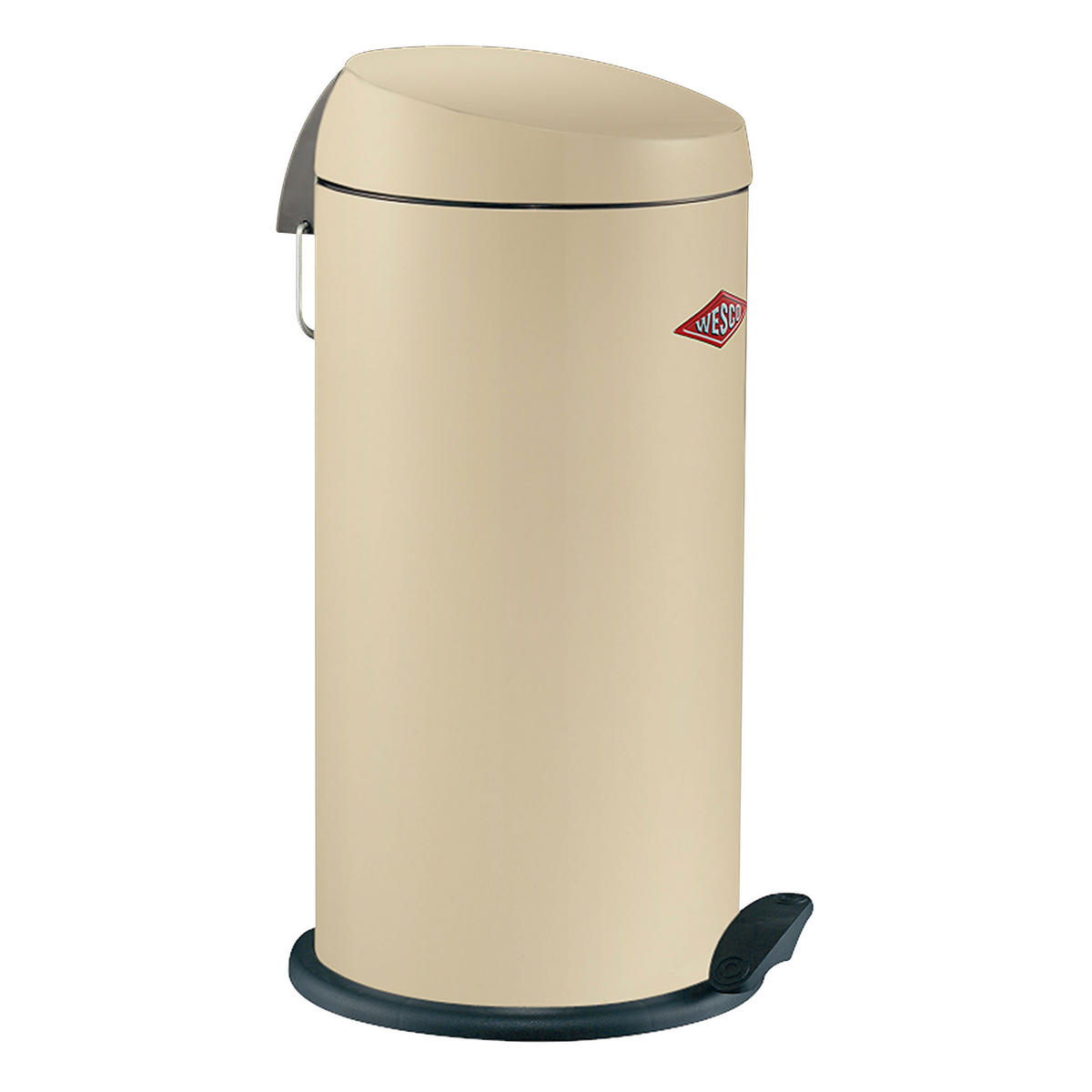 ABFALLSAMMLER Capboy Maxi Base Mandel - Beige, Metall (30/60/30cm) - Wesco